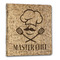 Master Chef Wood 3-Ring Binder - 1" Letter Size (Personalized)