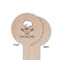 Master Chef Wooden 6" Food Pick - Round - Single Sided - Front & Back