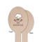 Master Chef Wooden Food Pick - Oval - Single Sided - Front & Back