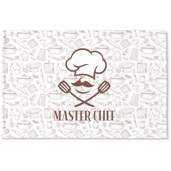 Custom Master Chef Woven Mat w/ Name or Text