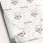 Master Chef Wrapping Paper Sheets - Single-Sided - 20" x 28" (Personalized)