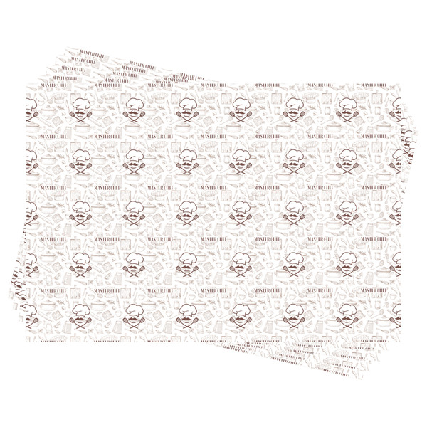 Master Chef Wrapping Paper - Front & Back - Sheets Approval