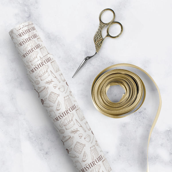 Master Chef Wrapping Paper Roll - Matte - In Context