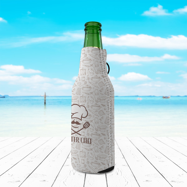 Master Chef Zipper Bottle Cooler - LIFESTYLE