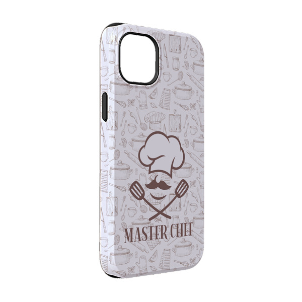 Custom Master Chef iPhone Case - Rubber Lined - iPhone 14 Pro (Personalized)