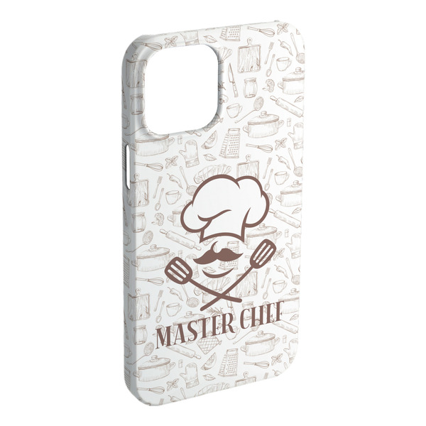 Custom Master Chef iPhone Case - Plastic - iPhone 15 Plus (Personalized)