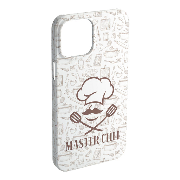 Custom Master Chef iPhone Case - Plastic (Personalized)