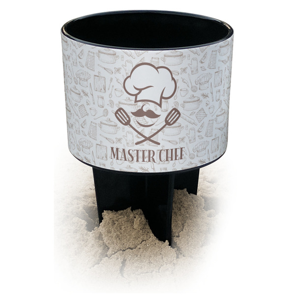Custom Master Chef Black Beach Spiker Drink Holder (Personalized)