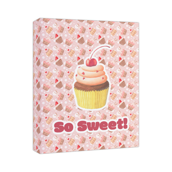 Custom Sweet Cupcakes Canvas Print - 11x14 (Personalized)