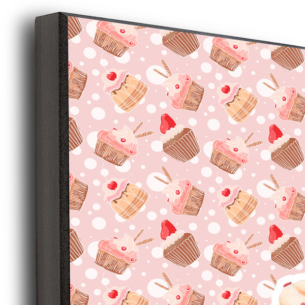 Sweet Cupcakes 11x14 Wood Print - Closeup