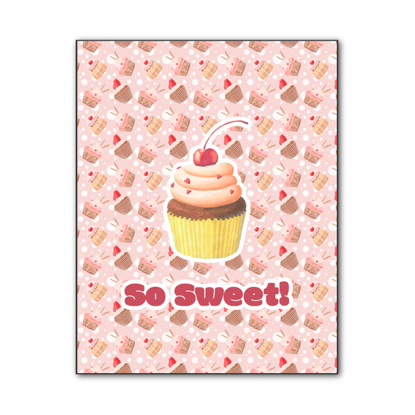 Custom Sweet Cupcakes Wood Print - 11x14 (Personalized)