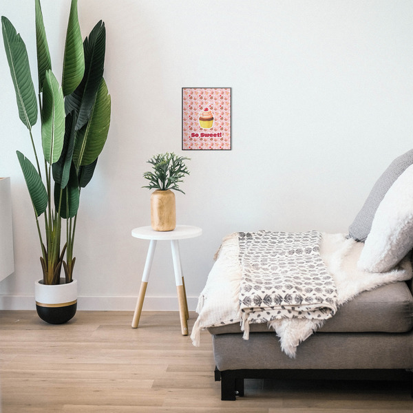 Sweet Cupcakes 11x14 Wood Print - In Context