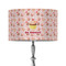 Sweet Cupcakes 12" Drum Lampshade - ON STAND (Fabric)
