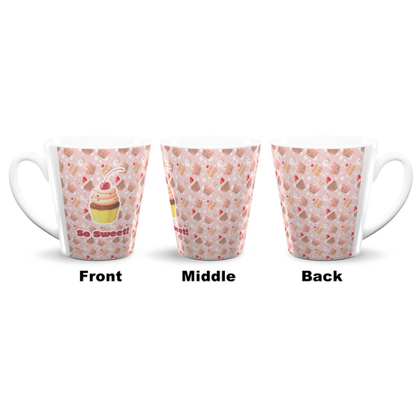 Sweet Cupcakes 12 Oz Latte Mug - Approval