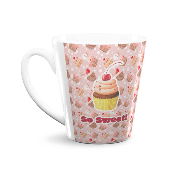 Sweet Cupcakes 12 Oz Latte Mug - Front