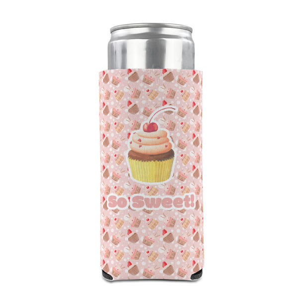 Sweet Cupcakes 12oz Tall Can Sleeve - FRONT (on can)