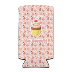 Sweet Cupcakes Can Cooler (tall 12 oz) (Personalized)