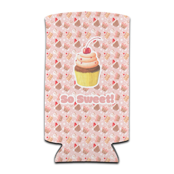 Sweet Cupcakes 12oz Tall Can Sleeve - Set of 4 - FRONT