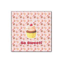 Sweet Cupcakes Wood Print - 12x12 (Personalized)