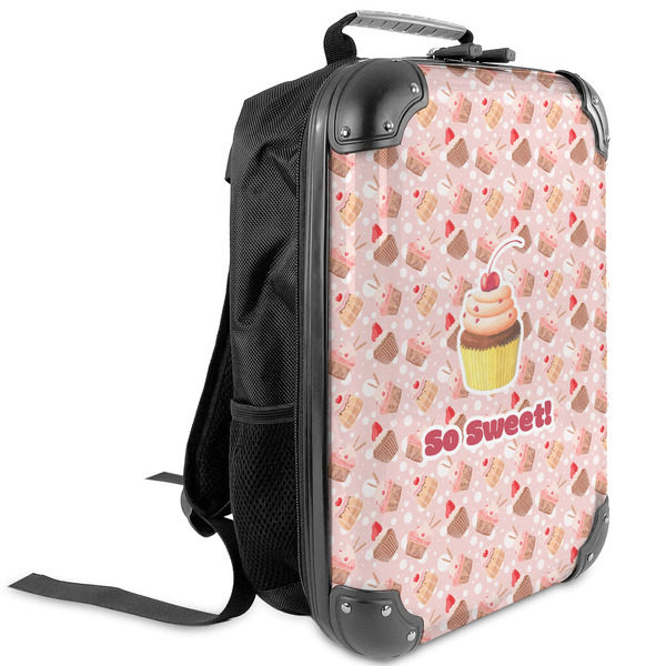 Custom Sweet Cupcakes Kids Hard Shell Backpack (Personalized)