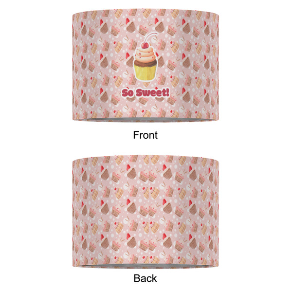 Sweet Cupcakes 16" Drum Lampshade - APPROVAL (Fabric)