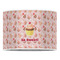 Sweet Cupcakes 16" Drum Lampshade - FRONT (Poly Film)
