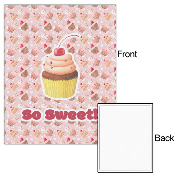 Sweet Cupcakes 16x20 - Matte Poster - Front & Back
