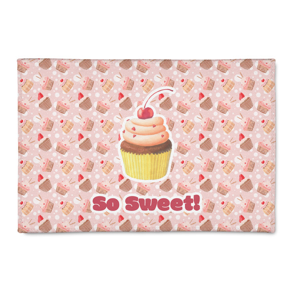 Custom Sweet Cupcakes 2' x 3' Indoor Area Rug (Personalized)