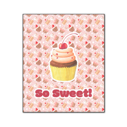 Sweet Cupcakes Wood Print - 20x24 (Personalized)