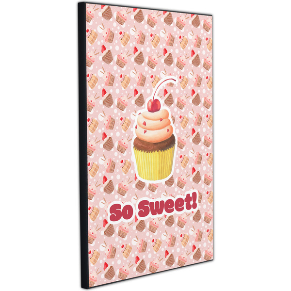 Sweet Cupcakes 20x30 Wood Print - Angle View