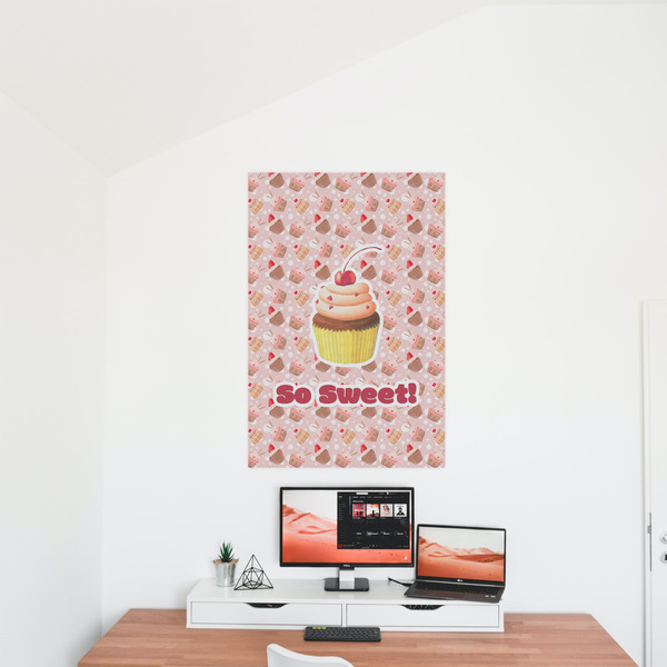 Sweet Cupcakes 24x36 - Matte Poster - On the Wall