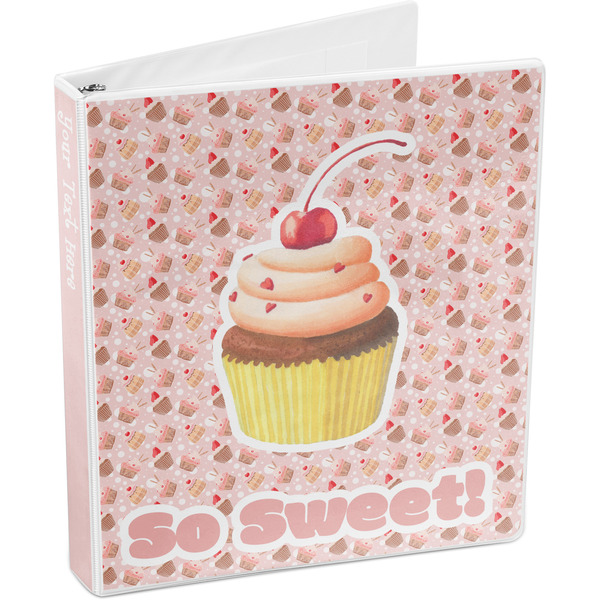 Sweet Cupcakes 3-Ring Binder 3/4 - Main