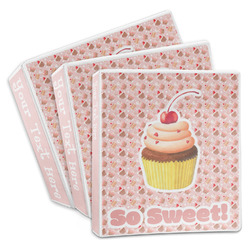 Sweet Cupcakes 3-Ring Binder (Personalized)