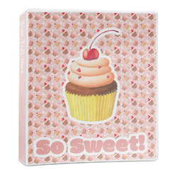 Sweet Cupcakes 3-Ring Binder (Personalized)