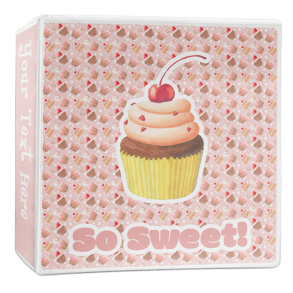 Custom Sweet Cupcakes 3-Ring Binder - 2 inch (Personalized)