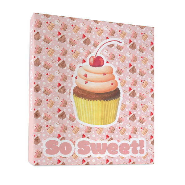 Custom Sweet Cupcakes 3 Ring Binder - Full Wrap - 1" (Personalized)