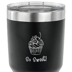 Sweet Cupcakes 30 oz Stainless Steel Tumbler (Personalized)