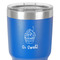 Sweet Cupcakes 30 oz Stainless Steel Ringneck Tumbler - Blue - Close Up