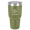 Sweet Cupcakes 30 oz Stainless Steel Tumbler - Olive - Single-Sided (Personalized)
