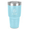 Sweet Cupcakes 30 oz Stainless Steel Ringneck Tumbler - Teal - Front