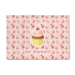 Sweet Cupcakes 4' x 6' Indoor Area Rug (Personalized)