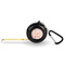 Sweet Cupcakes 6-Ft Pocket Tape Measure with Carabiner Hook - Front