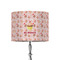 Sweet Cupcakes 8" Drum Lampshade - ON STAND (Fabric)