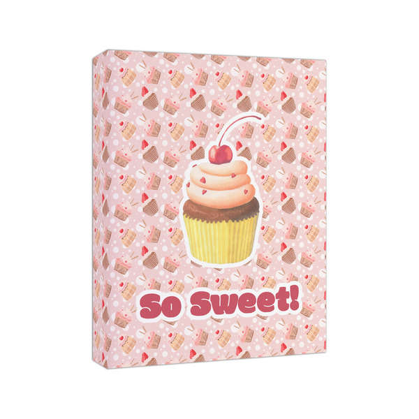 Sweet Cupcakes 8x10 - Canvas Print - Angled View