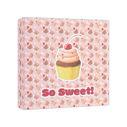 Sweet Cupcakes Canvas Print - 8x8 (Personalized)