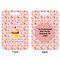 Sweet Cupcakes Aluminum Luggage Tag (Front + Back)