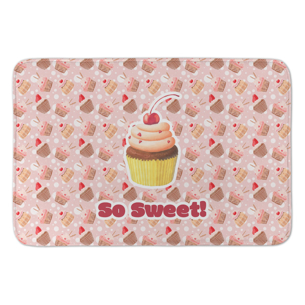 Custom Sweet Cupcakes Anti-Fatigue Kitchen Mat (Personalized)