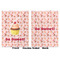 Sweet Cupcakes Baby Blanket (Double Sided - Printed Front and Back)