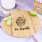 Sweet Cupcakes Bamboo Cutting Board - In Context