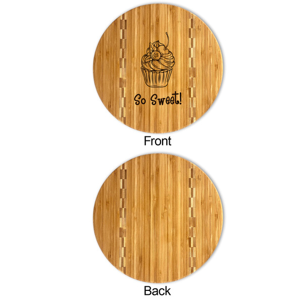 Sweet Cupcakes Bamboo Cutting Boards - APPROVAL